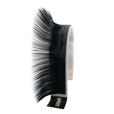 Ресницы Sculptor Lash "Diamond black", mix (5-7), черные,18 линий