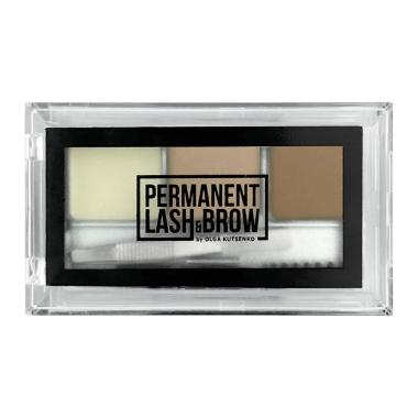 Палетка теней Permanent lash& brow для бровей