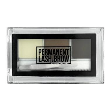 Палетка теней Permanent lash& brow для бровей