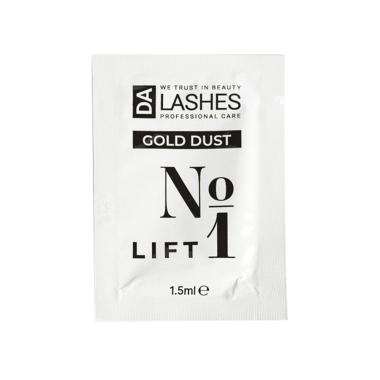 Состав Dalashes Gold Dust №1 для ламинирования ресниц в саше (1,5 мл)