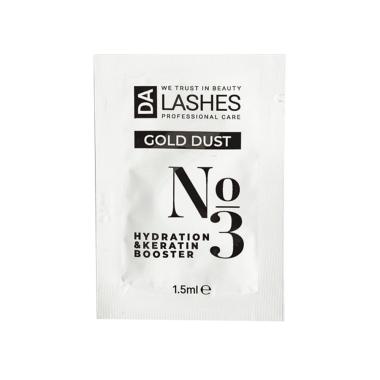 Состав Dalashes Gold Dust №3 для ламинирования ресниц в саше (1,5 мл)