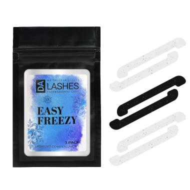 Компенсаторы Dalashes Easy Freeze для ламинирования ресниц (3 пары)