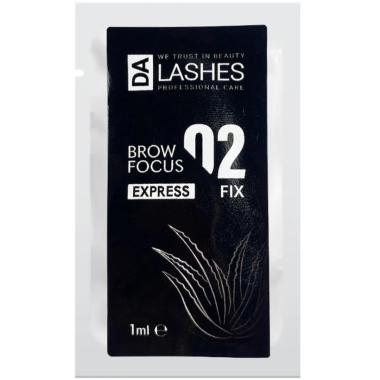 Состав Dalashes Brow Focus Express №2 для ламинирования бровей в саше (1 мл)