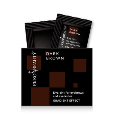 Фарба-тинт Ekko Beauty Gradient Effect + окислювач у саше, 2*3 мл
