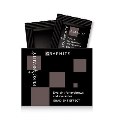 Фарба-тинт Ekko Beauty Gradient Effect + окислювач у саше, 2*3 мл