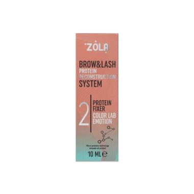 Склад Zola №2 Protein Fixer для ламінування брів та вій (10 мл)
