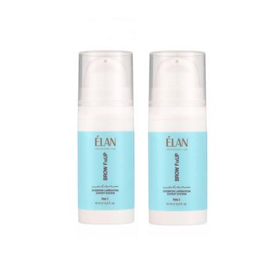 Набір складів Elan Brow FixUp для брів Airless Bottle, 2*10 мл