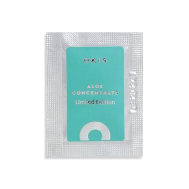 Гель Okis Brow Aloe Concentrate для зволоження брів та вій з глітером у саше (3 мл)