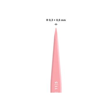 Пинцет Staleks B&C 11/5 для бровей, точечный