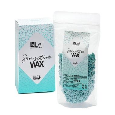 Віск InLei Sensitive Wax у гранулах для чутливої шкіри, 250 г