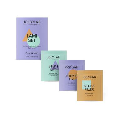 Набір складів Joly:Lab для ламінування вій та брів у саше (3*2 мл)