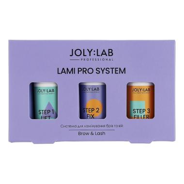 Набір складів Joly:Lab для ламінування вій та брів (3*10 мл)