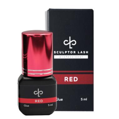 Клей Sculptor Lash Red для нарощування, 5 мл