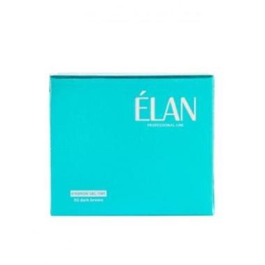 Набір Elan для фарбування брів у саше, 2*5 мл