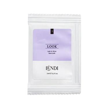 Состав Lendi Look №3 для бровей и ресниц в саше, 3 мл