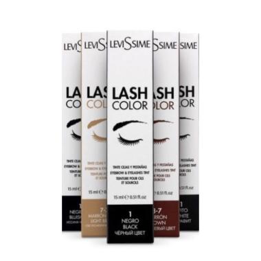 Краска LeviSsime Lash Color для бровей и ресниц, 15 мл
