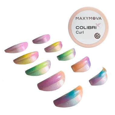 Набір валиків Maxymova Colibri Curl силіконових, 5 пар