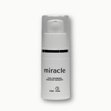 Гель-проявник фіксатор Miracle для фарби, 15 мл