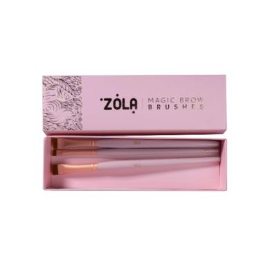Набор кистей Zola Magic Brow Brushes, 3 шт