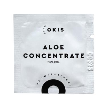 Гель Okis Brow Aloe Concentrate для бровей и ресниц в саше, 1 мл