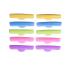 Набір валиків Okis Mix Color силіконових, 5 пар