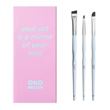 Набор кистей OkO Your Art is a Mirror of Your Soul, 3 шт
