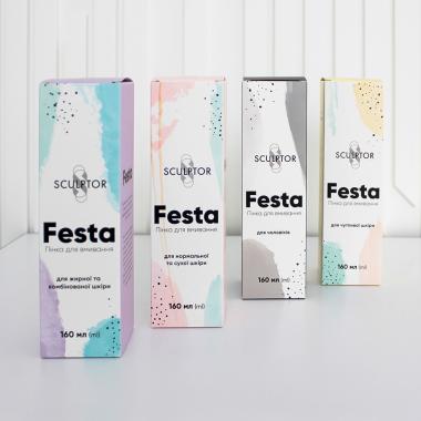 Пенка Sculptor Festa для умывания, 160 мл
