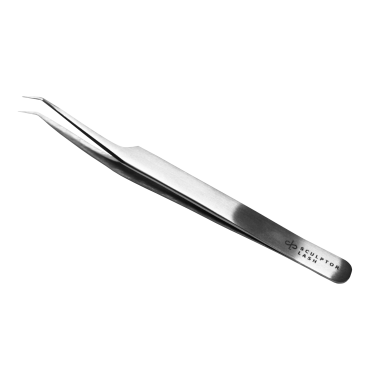 Пінцет Sculptor Lash №010 L-подібний для нарощування