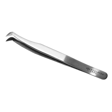 Пінцет Sculptor Lash №06 L-подібний для нарощування