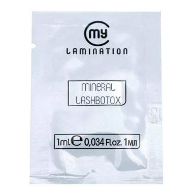 Mineral Lash BTX My Lamination для бровей и ресниц в саше, 1 мл