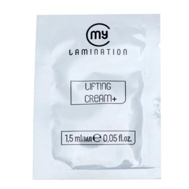 Склад My Lamination №1 Lifting cream+ для вій і брів у саше, 1,5 мл
