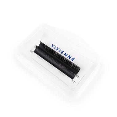 Ресницы Vivienne серии Elite черные, 2 линии