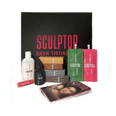 Набор Sculptor Brow Tinting Set для окрашивания бровей
