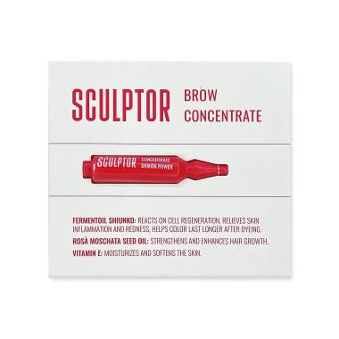 Концентрат Sculptor Concentrate Shikon Power ухаживающий для бровей, 1,5 мл