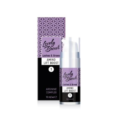 Склад Lovely Brows Amino Lift Boost №1 для брів і вій, 10 мл