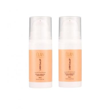 Набор составов Elan Lash Curl Up для ламинирования Airless Bottle, 2*10 мл
