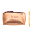 Пінцет Elan Proficiency Gold скошений з косметичкою