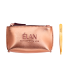 Пінцет Elan Proficiency Gold скошений з косметичкою