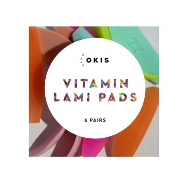 Набір валиків Okis Vitamin Lami Pads силіконових, 6 пар