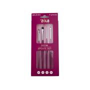 Набор кистей Zola Brow Update Set для бровей (4 шт)