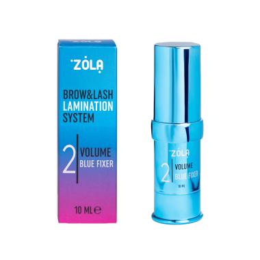 Склад Zola Volume Blue Fixer №2 для ламінування брів і вій (10 мл)