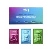 Набір складів Zola Classic System Color Lab для ламінування вій та брів у саше (3*1 мл)