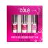 Набор составов Zola Brow&Lash Protein Reconstruction System для ламинирования, 3*10 мл