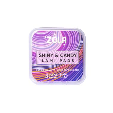 Набір валиків Zola Shiny & Candy Lami Pads силіконових, 6 пар