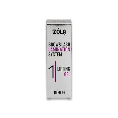 Состав Zola №1 Lifting gel Keratin для бровей и ресниц, 10 мл